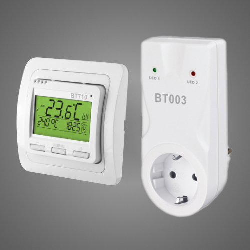 Funk Steckdose LED Thermostat Heizung Infrarotheizung Steuerung Temperatur  TE647 kaufen bei
